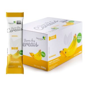 As barras de cereais com Banana